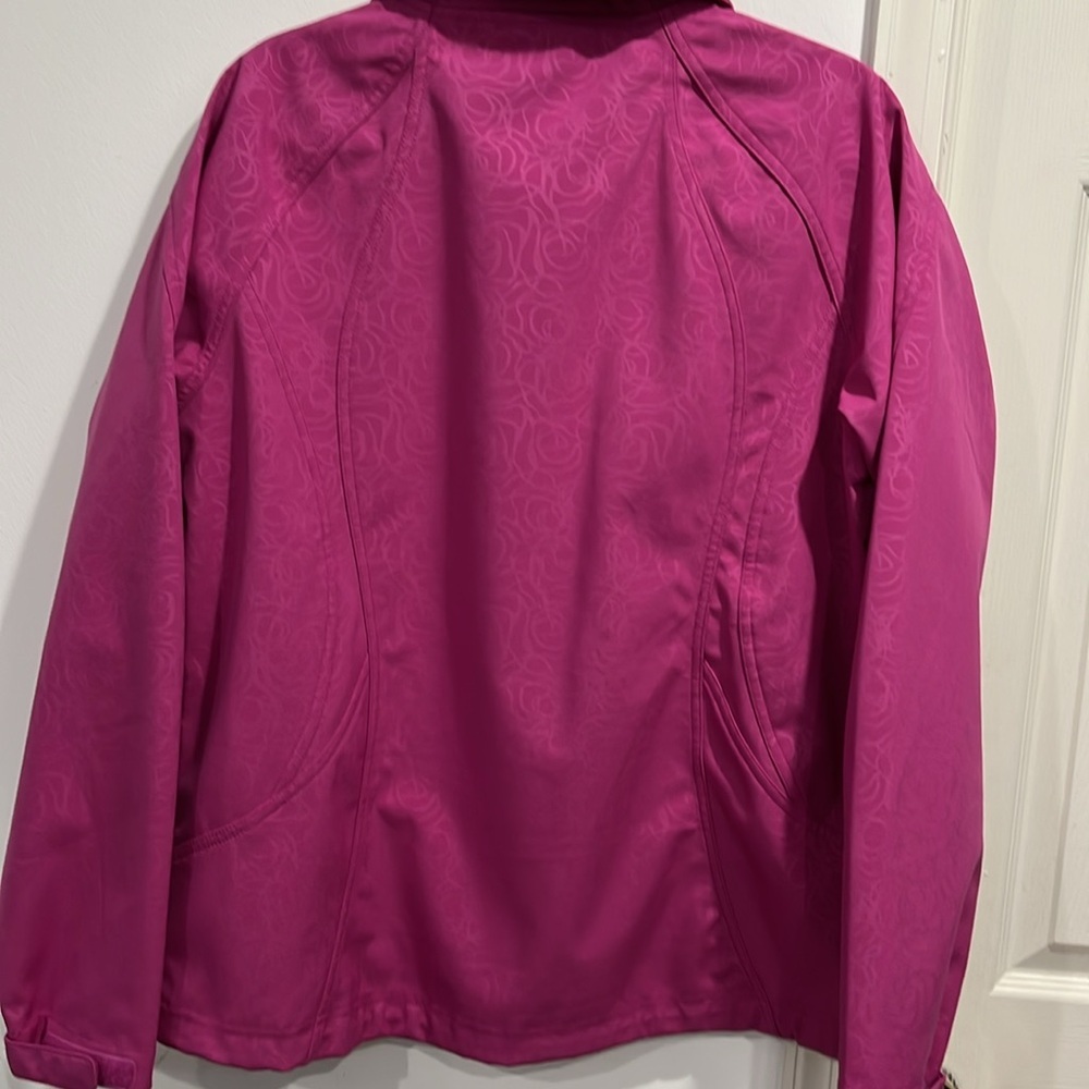 Double diamond Women's Pink Columbia XL Jacket - Picture 3 of 8